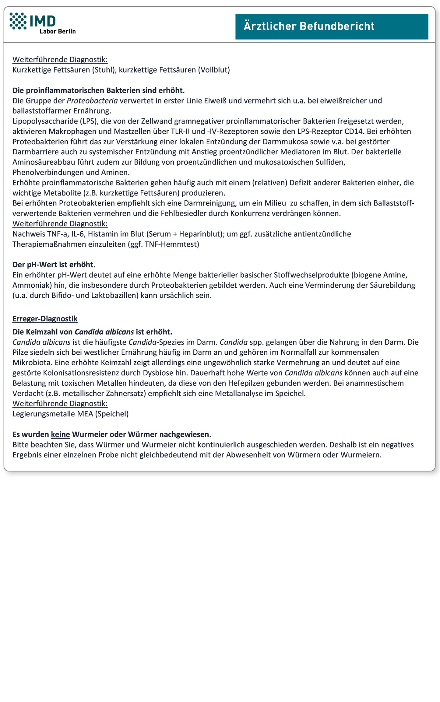 Check-Up Darm - Mikrobiom